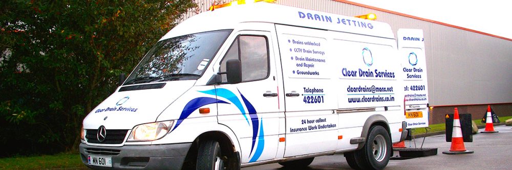 Clear Drain Services van